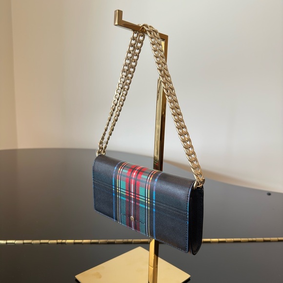 NWT Luxury Minimalist RARE Preppy J. Crew Convertible wallet bag w/chain strap - Picture 13 of 17